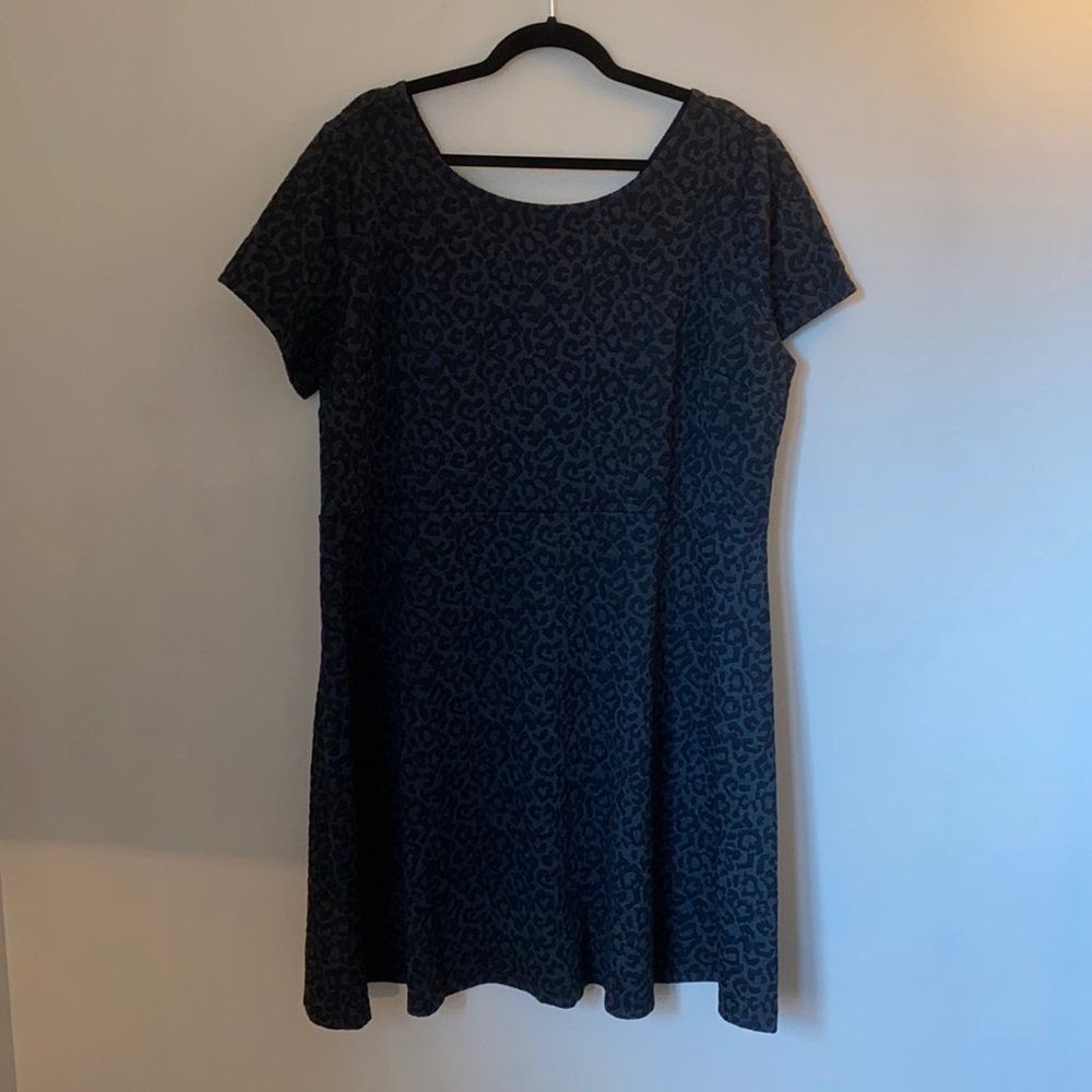 NWT Ann Taylor Loft Plus leopard print dress